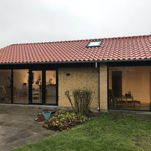 tagrenovering i Esbjerg