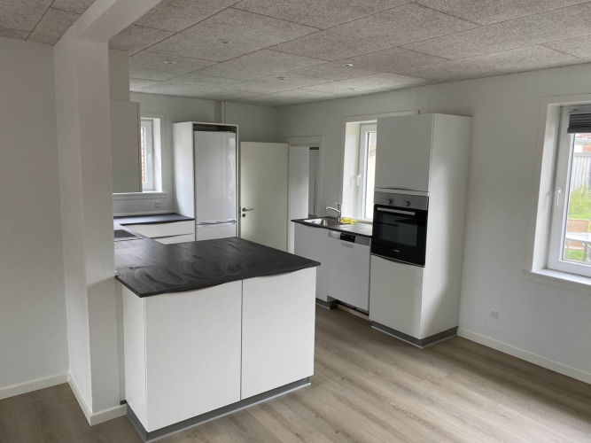 køkkenrenovering i Ribe