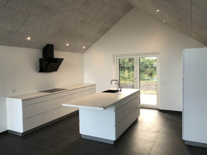 Moderne køkkenrenovering