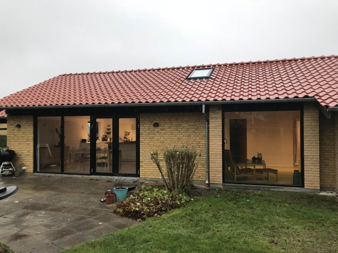tagrenovering i Esbjerg